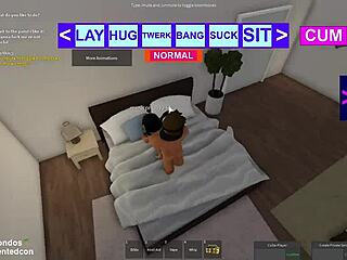 teen with big tits big ass and monster cock in best roblox sex action