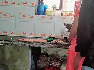 guy spots bhabhi in kitchen begs to fuck her hard right there