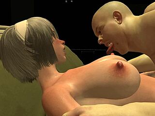 i grab cosplayer's fat tits pinch nipples till she orgasms hard