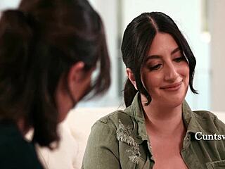 you won't believe this latina cutie taking a massive facial after handjob blow