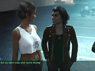 a milf wife and stepmother teases with her massive tits in teasing family close-up moments