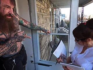 Melody and Jasin Milf Pawg Ride Fuck Machine in Dungeon Spanking Fun