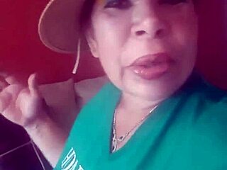 Intriguing moves in her sexy dancing routine.