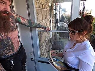 Melody and Jasin Milf Pawg Ride Fuck Machine in Dungeon Spanking Fun