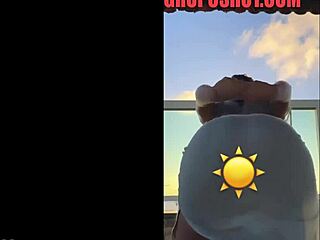 hot blonde dances in see-through dress teasing curves