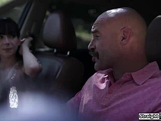 Guy Pounds Stepsons Petite Small Tits Girlfriend Anal Outdoors Deep