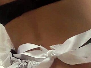 Petite Maid Candie Cross' Narrow Ass Begs for POV Doggy Cream Facial