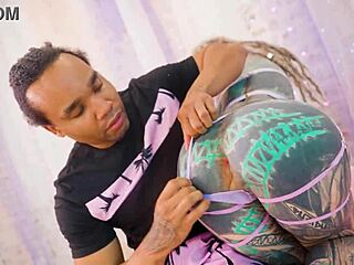 Tattooed Punk Goth Girl Deepthroats BBC Anal Fucked ATM Facial Cumshot Ride