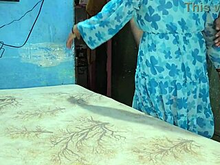 WOW sexy indian milf wife's big shaved tits pussy blown by stranger part 1!