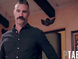 Marley Brinx seduces her stepdaddy with teasing licks before paddle play erupts into fingering frenzy