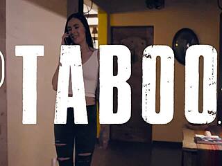 Marley Brinx seduces her stepdaddy with teasing licks before paddle play erupts into fingering frenzy