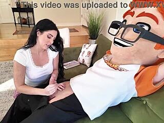 Big Dick Versus Bigger Tits Theodora Day Porndudecasting Surprise