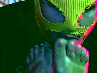 BBW Brunette Bound Sucks Huge Natural Tits Licks Tied Feet Deepthroat Gags!