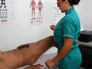 slutty doc milks patient's cock for hot ass creampie cum 😈🍑💦