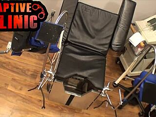 NAKED BEHIND THE SCENES jennevive BLOOPERS in pathway to citizenship failed takes hospital gyno exam bondageclinic reup