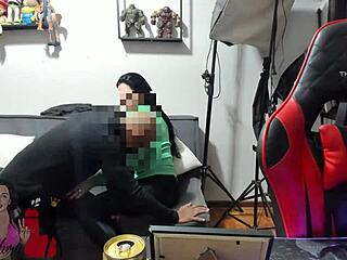 invited a black bull over while cuck watched me get pussy ass fucked cum-faced