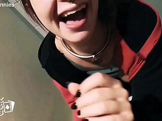 gym bunnies turn nightclub dancing into hardcore public sex bunny party