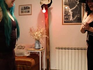 Dude, these three witches including the pregnant one dress me as maid for demon orgy ritual!