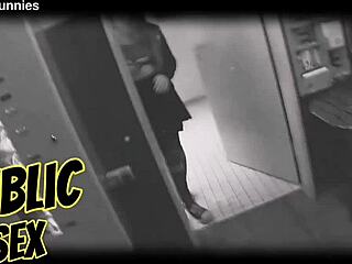 gym bunnies turn nightclub dancing into hardcore public sex bunny party