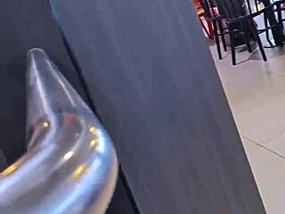 Stepbrother Treats Me to Restaurant Dessert of Face Fucking and Sweet Cum Facial