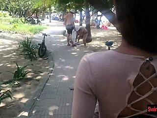 Thai teen girlfriend rides cock hard in hotel room