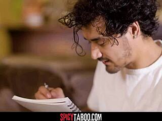 My Heart Races Seeing Stepmom's Big Natural Tits Bounce As Shy Stepson Fucks Her Doggystyle Then Rides Cowgirl With Mother-in-Law Milf Brunette Hardcore