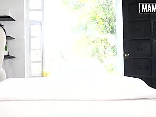 mamacitaz maria calor logan salamanca... thick curvy latina masseuse uh with huge tits fucks client hard