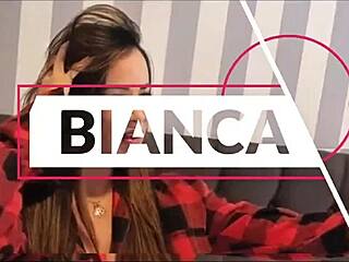 brazilian milf's big clit pussy creampied after homemade blowjob in kitchen