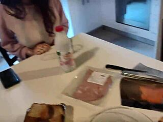 italian amateur bends over big pussy flashing in abandoned spot