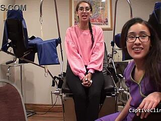 GIRL JOURNALIST Kitty Catherine INTERRUPTED In Hospital Fetish Play