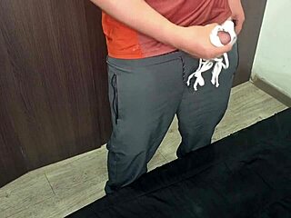 roommate busts me sniffing her panties demands sloppy blowjob titfuck and creampie right now