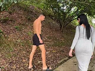 Colombian Milf Trades Ass Fuck for Lunch as We Dominate Her Tight Holes