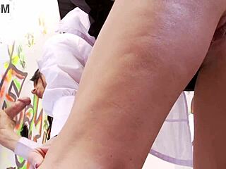 passion hits the gloryhole and takes every dick that pokes through the wall