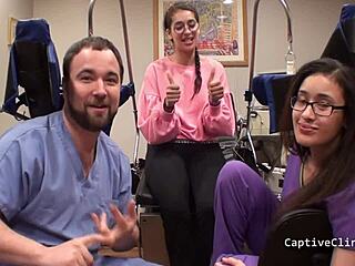 GIRL JOURNALIST Kitty Catherine INTERRUPTED In Hospital Fetish Play