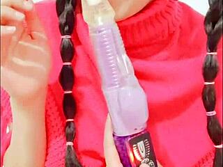 aww the playful blue's squirtin' wild with dildo for ya uncensored full vid