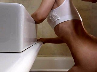 Girlfriend's First Time Anal Ass Fucking Hard with Monster Cock