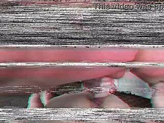 Emily pink spreads ass for giant cocks in DAP anal gaping and piss monster cum