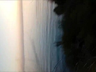 Narrator watches petite latina pawg's big ass bounce on monster bbc outdoors by the sea