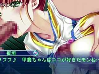 Cute Blond Cheerleader Poses in Fetish Student Shortmovie