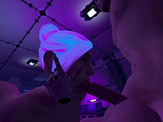 Captain's hardcore vr orgy game with big tits blowjobs