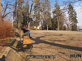 Marica Chanelle fucks hard for Prague hotel deal