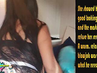 hot latina maid strips down for dirty pov action trailer