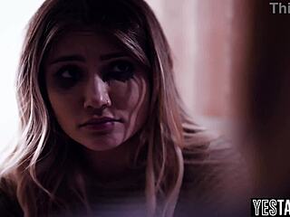 busty latina milf lures stepsis into steamy stepparent foursome play