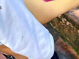 desi village girl's tight pussy gets crazy fucked in hidden outdoor spot