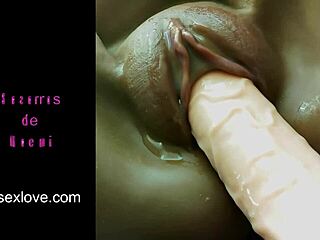 Shaved Fat Pussy Stuffed with Thick Cock Creampie Orgasm