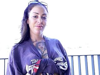 Alia Star's Perfect Ass Takes First Time Anal in Pickup Casting Fuck!