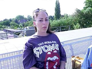 Alia Star's Perfect Ass Takes First Time Anal in Pickup Casting Fuck!