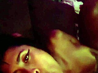 latina milf sneaks big cock suck session post-party sloppy deepthroat cum gulp