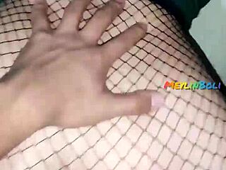 Neighbor pounds goth big ass doggy messy