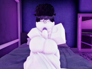 Roblox Egirl Takes Rough Deepthroat Fuck To Creampie Finish